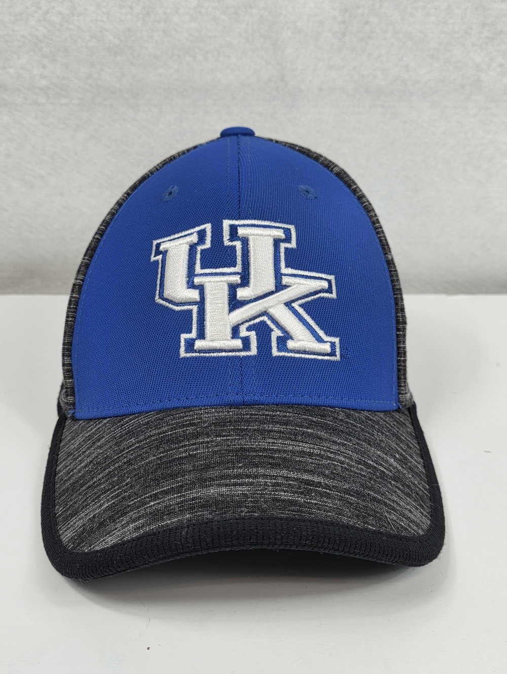 Kentucky Wildcats UK Hat Top Of The World Flex Fit Blue Gray Adult M/L Cap